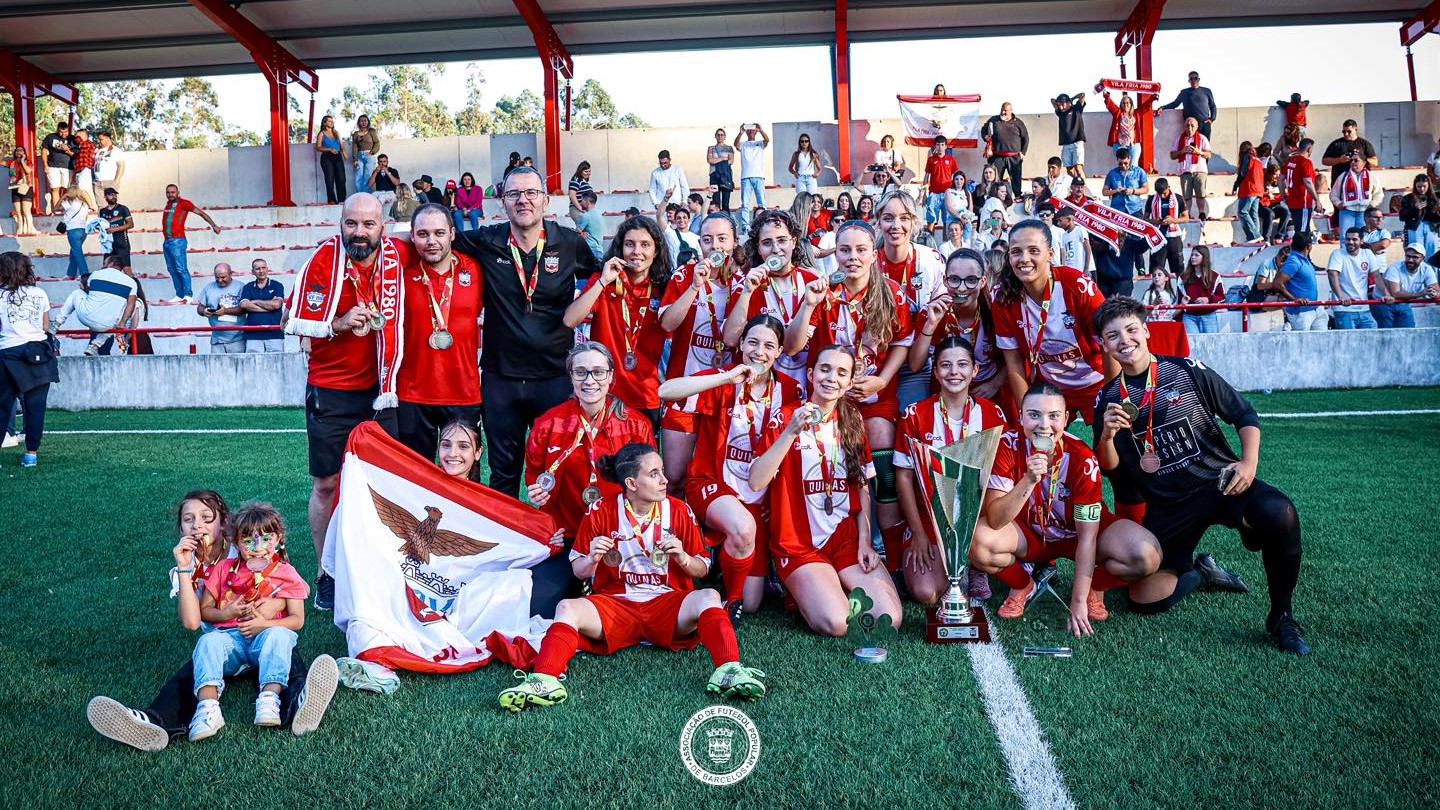 Vila fria 1980 vencedor da taça Barcelos feminina ,2025-2026 frente ao palme